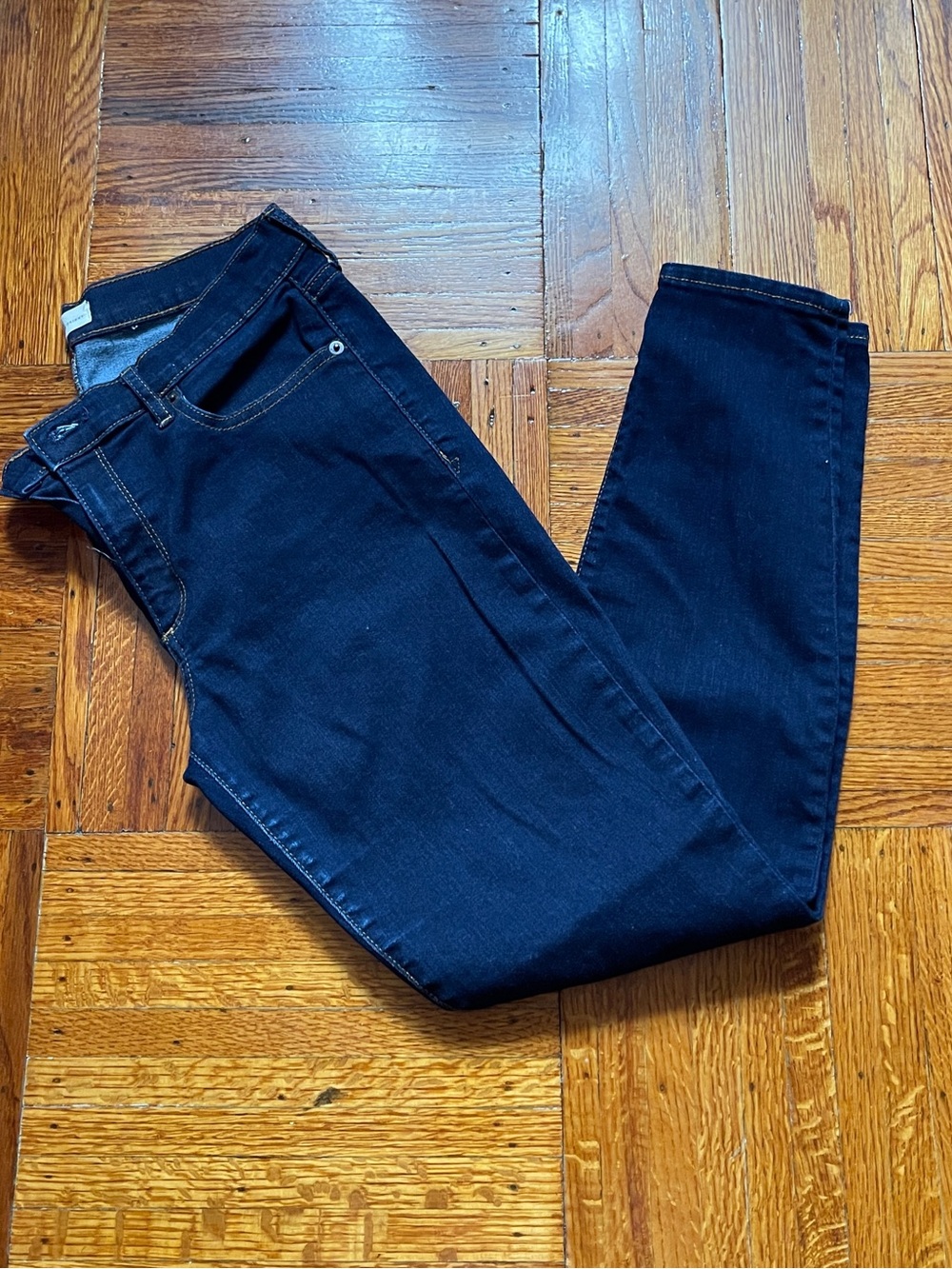 GAP Women's Dark Navy Stretch Skinny Jeans